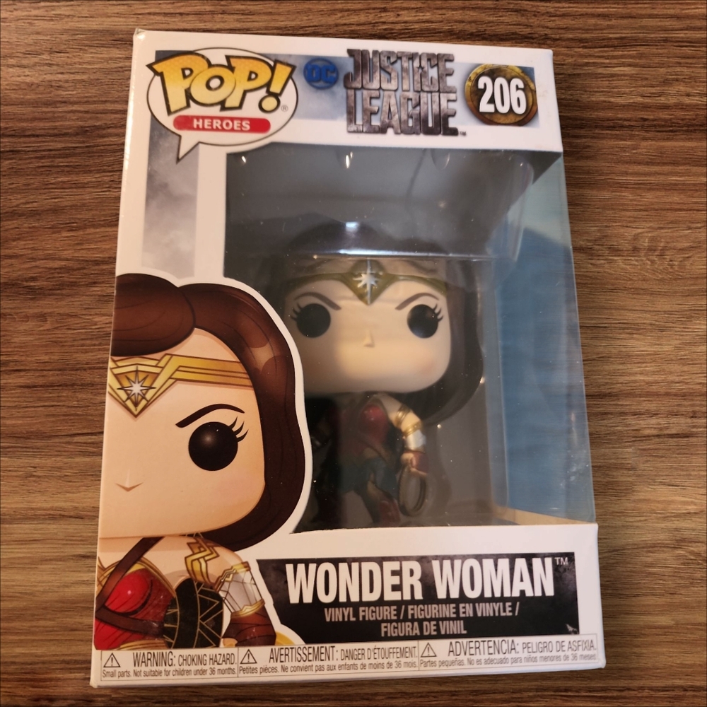 Funko Pop Wonder Woman Dac Comics Justice League #206  IOB